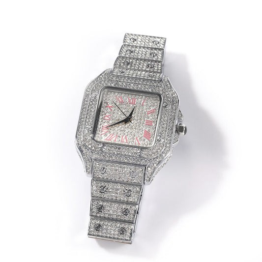 Square Diamond Watch