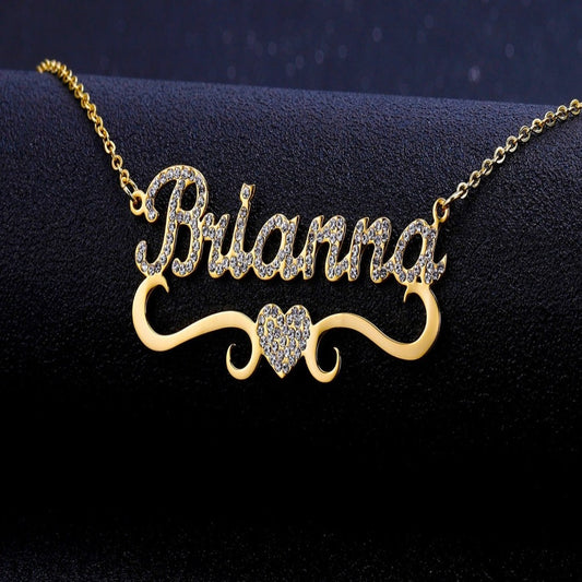 Heart Personalized Name Necklace