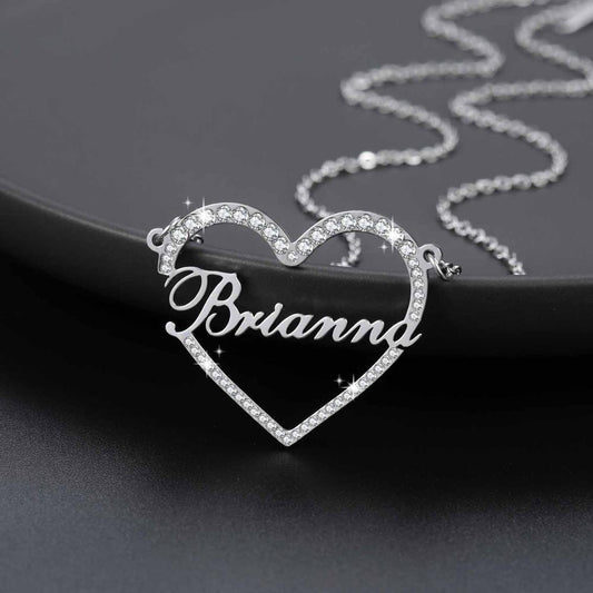 Personalized Heart Iced